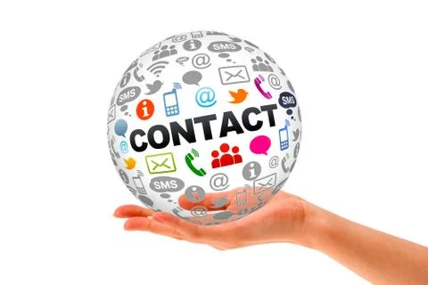Contact us Stock Illustration
