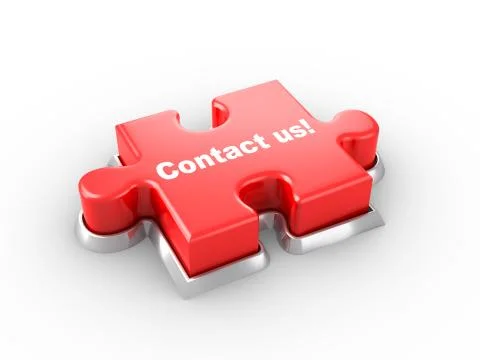 Contact us! Illustrazione stock