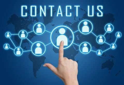Contact us Stock Illustration