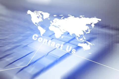 Contact Us Stock Illustration