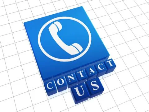 Contact Us Stock Illustration