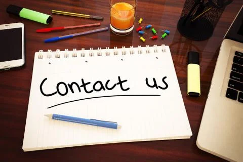 Contact us Stock Illustration