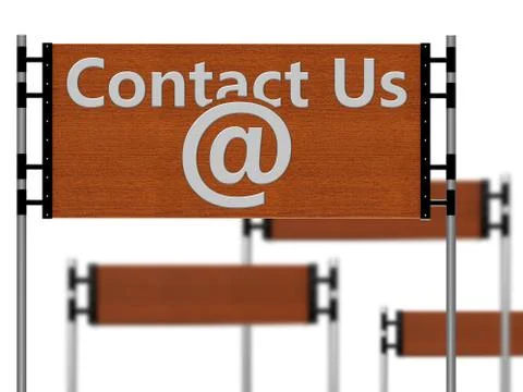 Contact us Stock Illustration