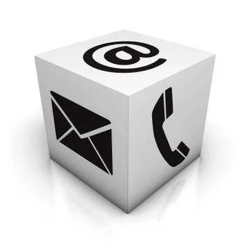 Contact Us Stock Illustration