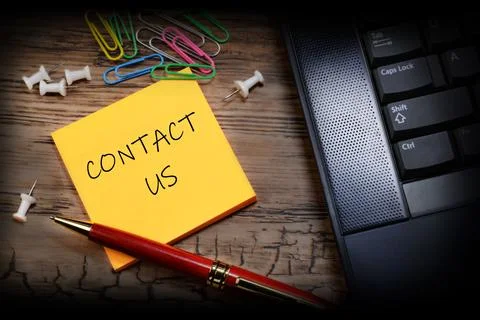 Contact Us Information Stock Photos