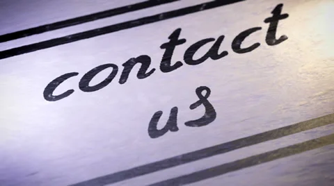 Contact us. Looping. Video stock 37761044
