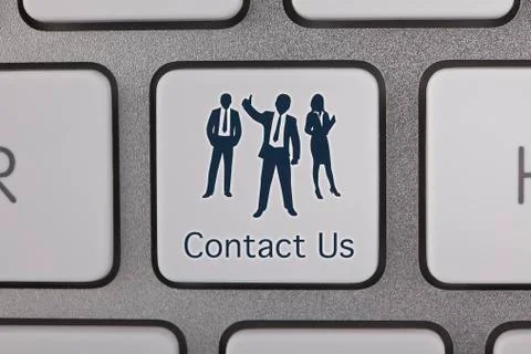 Contact Us Message Stock Illustration