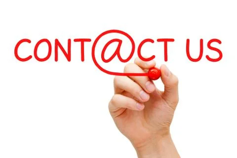 Contact us Foto stock