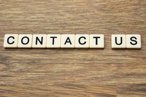 Contact us 스톡 사진
