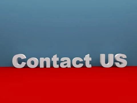 Contact us in room Stock-Illustration