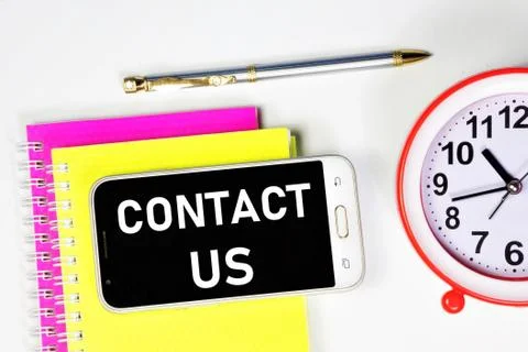 Contact us. A widget for displaying text messages on the smartphone screen. Stock Photos