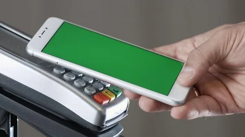 Contactless payment with smartphone 動画素材 82042961