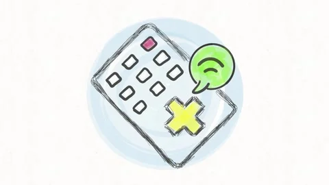 Contactless Payment Terminal With NFC Technology Animation Stock Footage 342018243