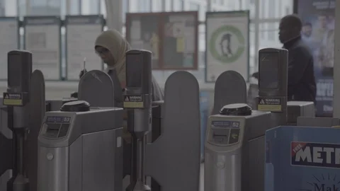 Contactless payment travel Video stock 116605902
