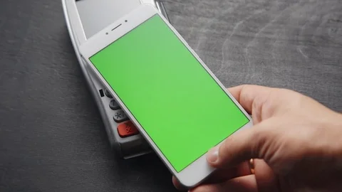 Contactless smartphone payment. Stock Footage 82278272