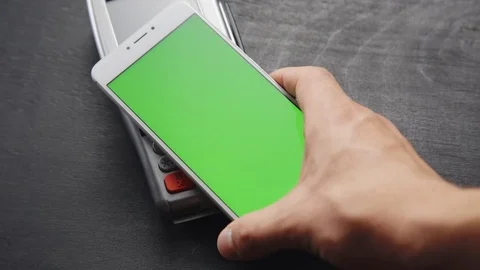 Contactless smartphone payment. Video stock 82278540