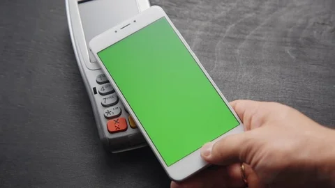 Contactless smartphone payment. 스톡 동영상 82278921