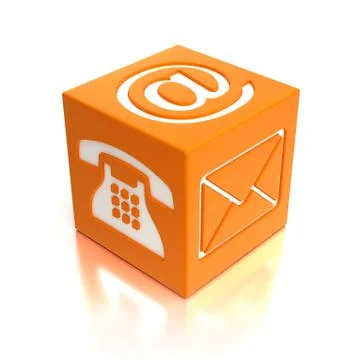 Contacts symbols Stock Illustration