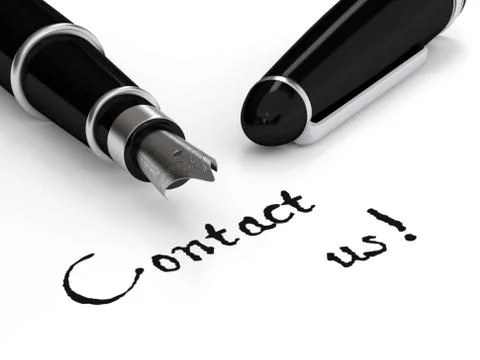 Contacts us Stock Illustration