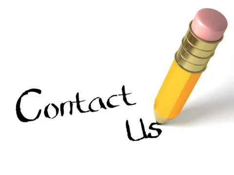 Contacts us Stock Illustration