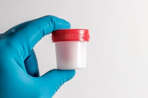 Container for biomaterial. Stock Photos
