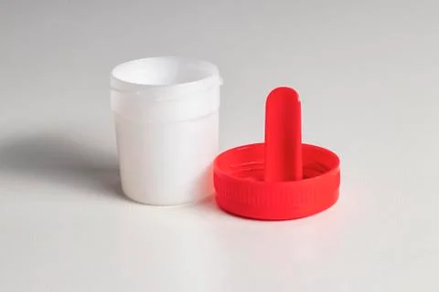 Container for biomaterial. Stock Photos
