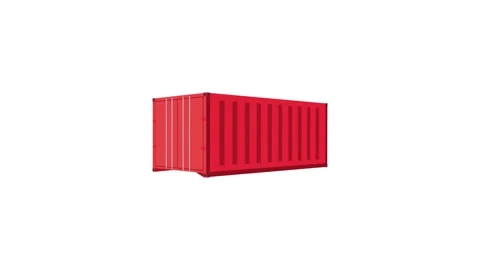 Container Box icon animation Stock Footage 142019108