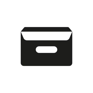 Container box icon vector design templates simple and modern Stockillustratie