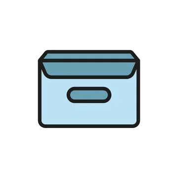 Container box icon vector design templates simple and modern Illustration