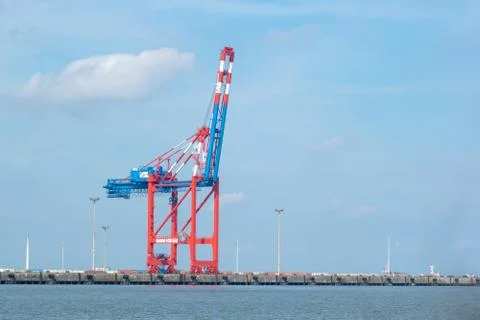 Container cargo freight ship Stock Photos