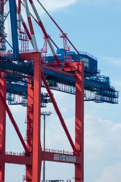 Container cargo freight ship Stock Photos