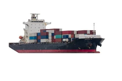 Container Cargo ship Foto stock