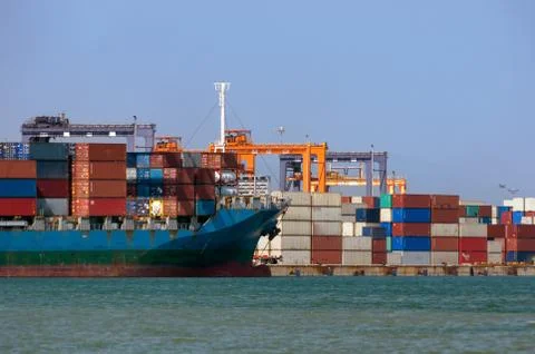Container Cargo ship Stock Photos