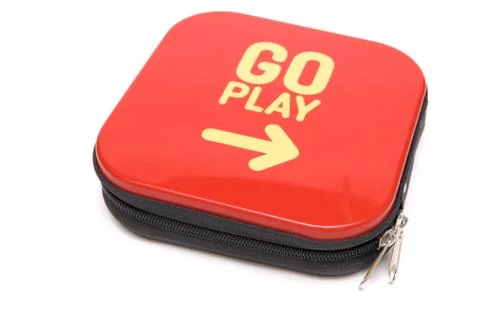 The container for cd Fotos Stock
