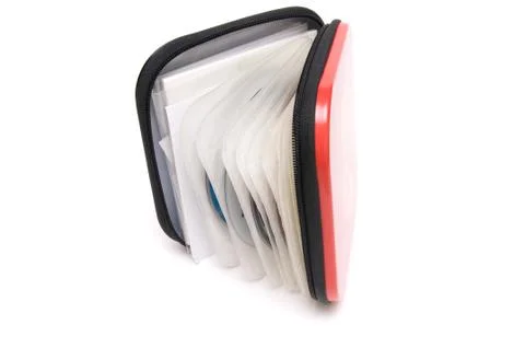 The container for cd Stockfoto's