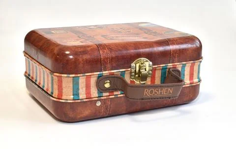 Container for chocolate candies. Photos