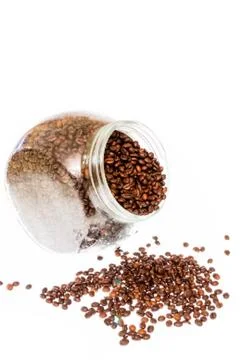 Container for coffee Stock Photos