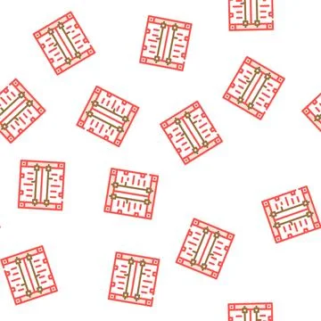 Container for delivery vector seamless pattern Stock Illustration
