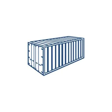 Container design vector concept unique Stock Illustration