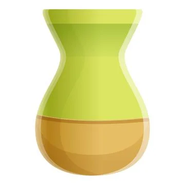 Container diffuser icon, cartoon style Illustrazione stock