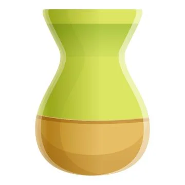 Container diffuser icon, cartoon style Illustrazione stock