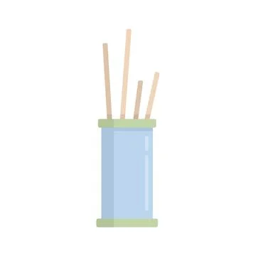 Container diffuser icon, flat style イラスト素材