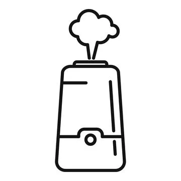 Container diffuser icon, outline style Stockillustratie
