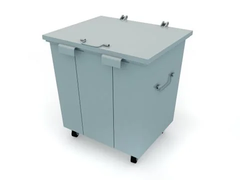 The container for dust Stock Photos