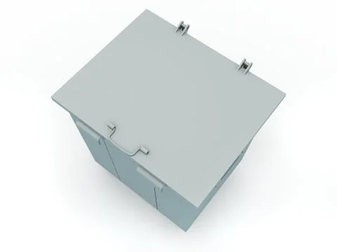 The container for dust Stock Photos