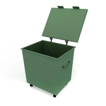 The container for dust Stock Photos