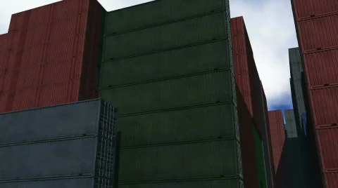Container FullHD1080 30 Stock Footage 840996
