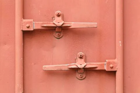 Container handles unlock Stock Photos