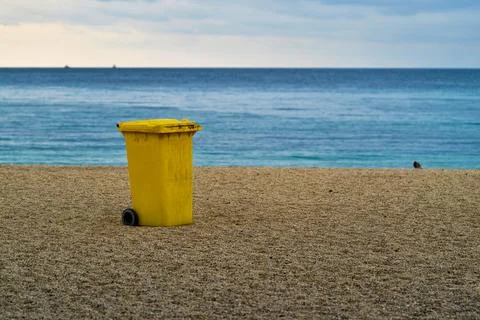 Container for household garbage Stock Photos