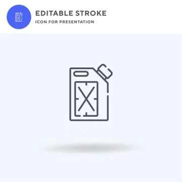 Container icon vector, filled flat sign, solid pictogram isolated on white, logo イラスト素材